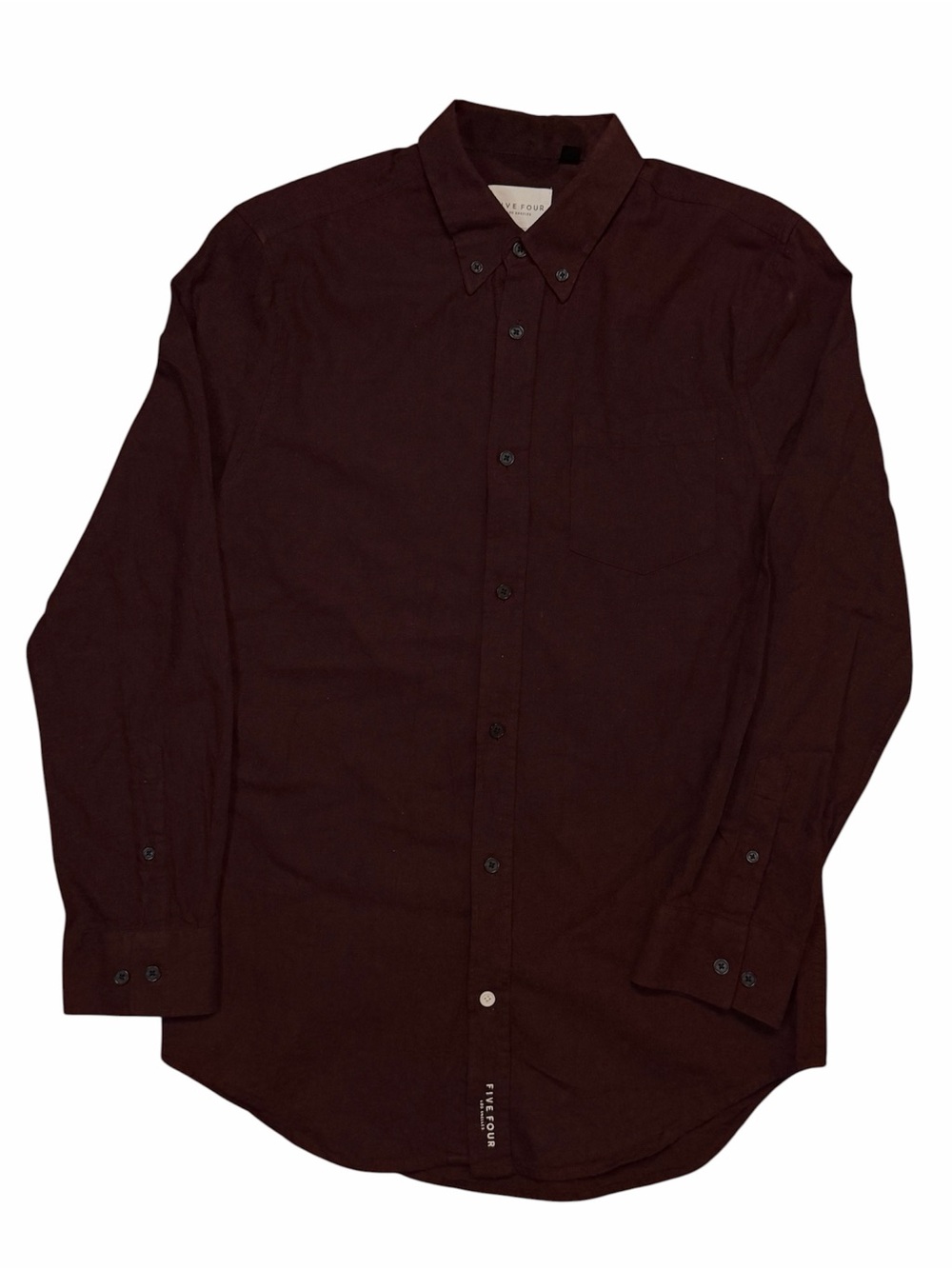 Five Four Men's Button-Down Shirt - Burgundy
